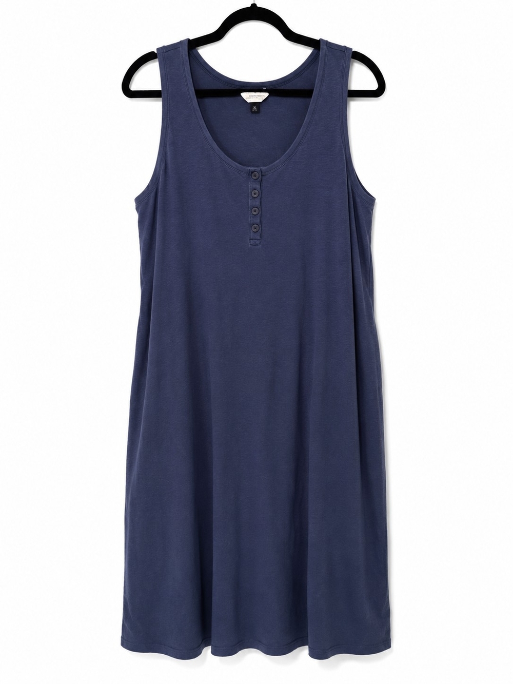 Universal Thread Ribbed Knit Tank Dress in Blue